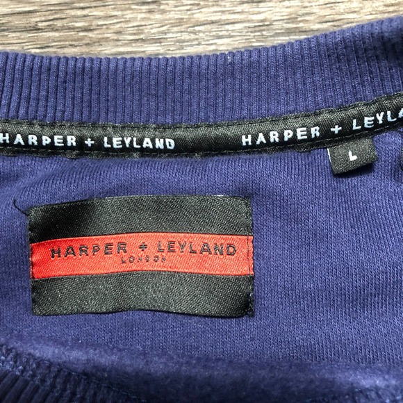 Harper Leyland Sweatshirt Sz L - Picture 3 of 4